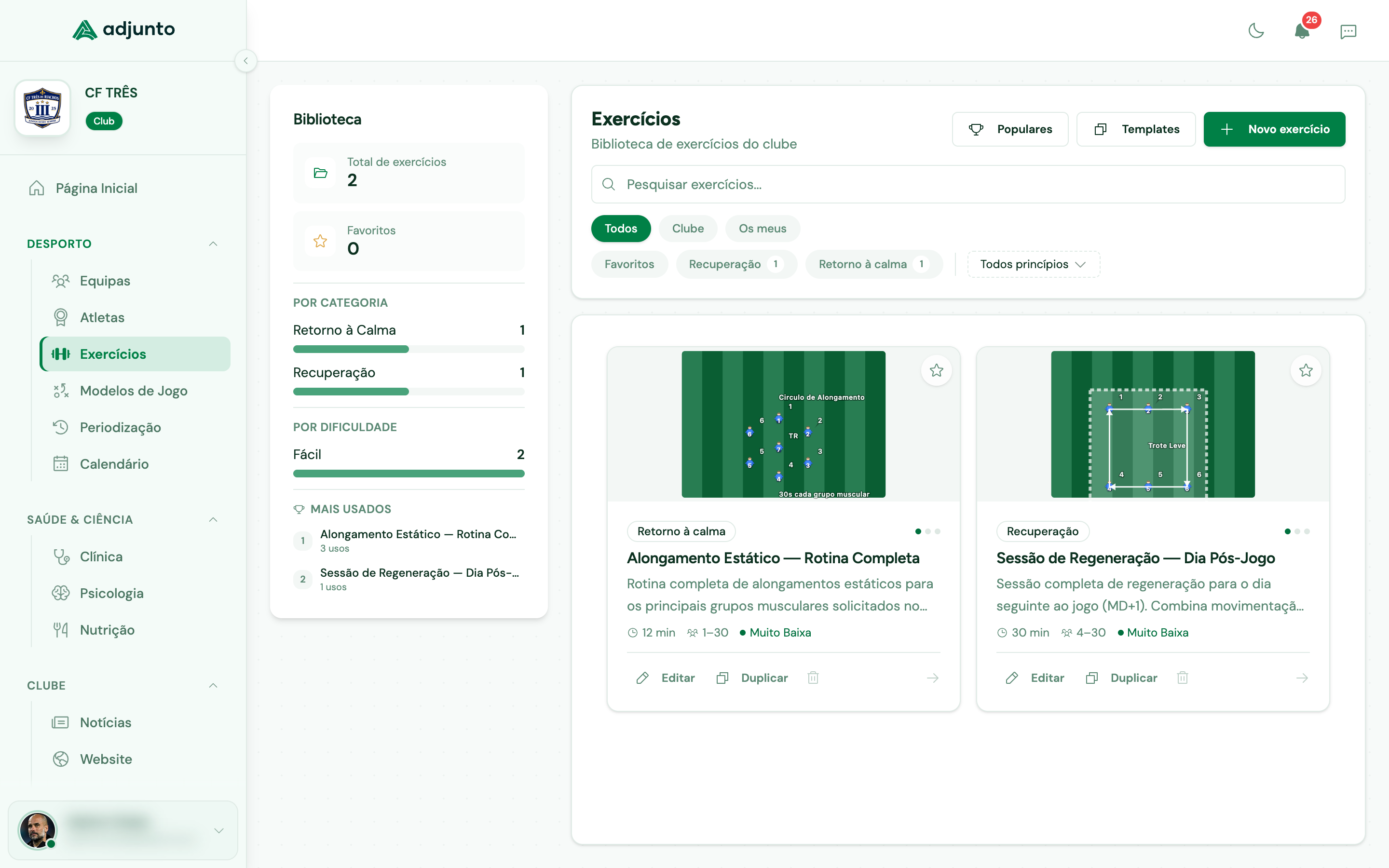 Adjunto - Biblioteca de exercícios com diagramas táticos e categorias